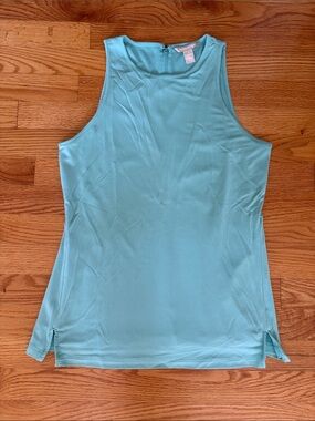 Banana Republic Light Aqua Sleeveless Tank